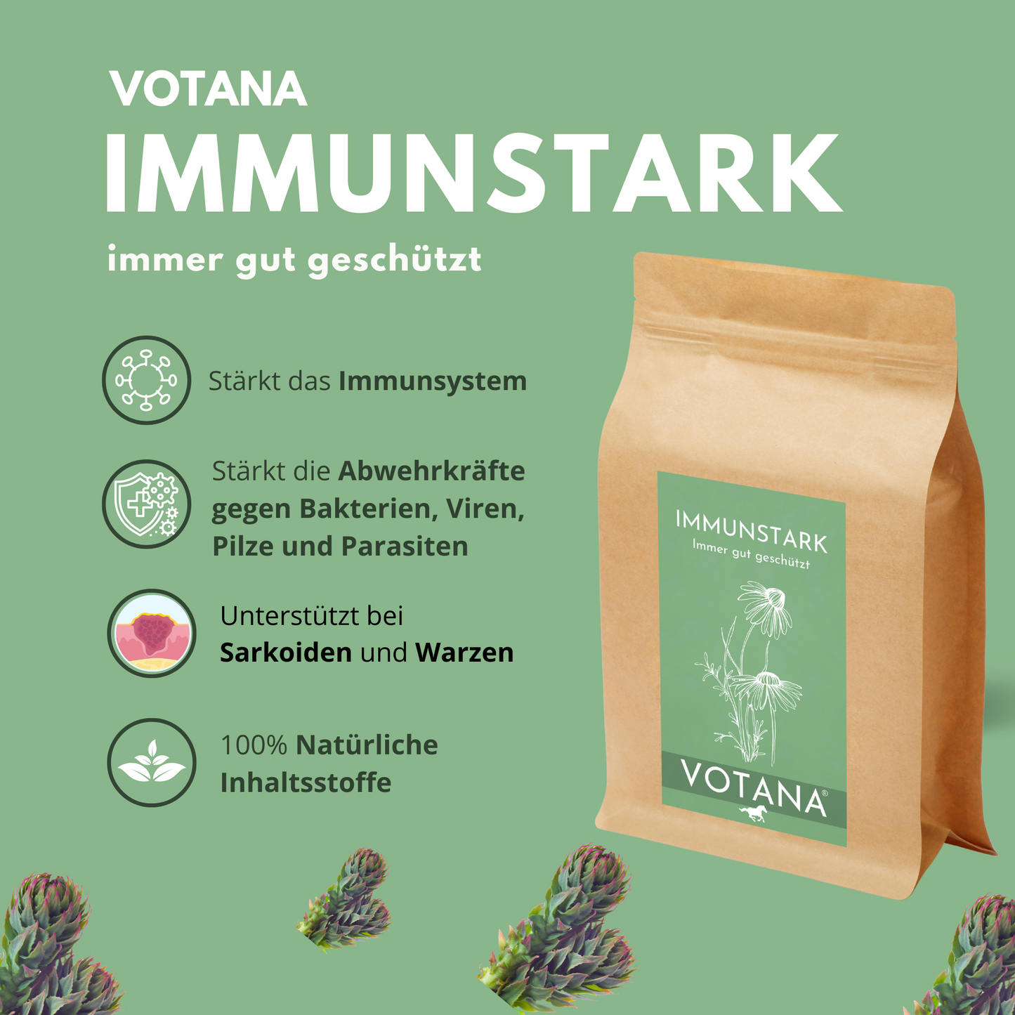 
                  
                    Immunsystem Pferd Kräuter
                  
                
