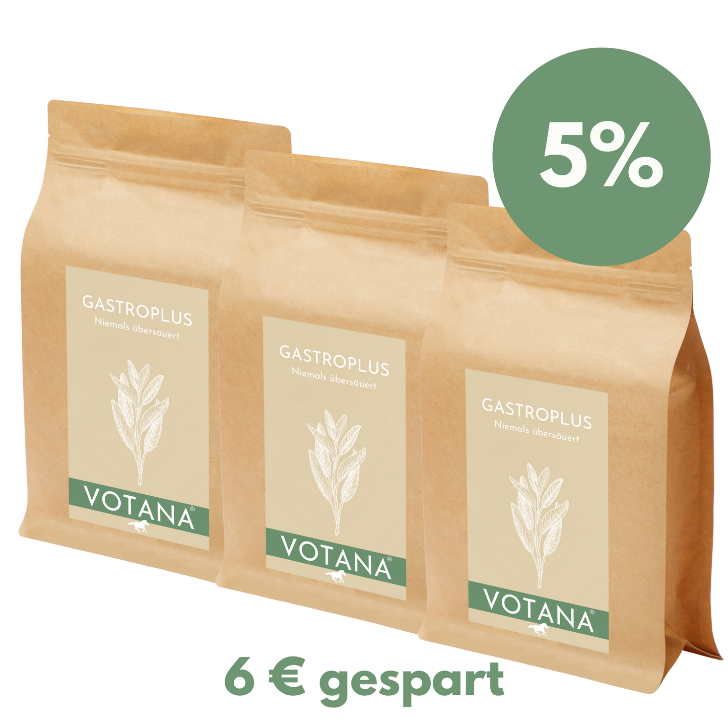 
                  
                    VOTANA GASTROPLUS im Vorratspack – Magenpflege für Pferde mit Magenproblemen
                  
                